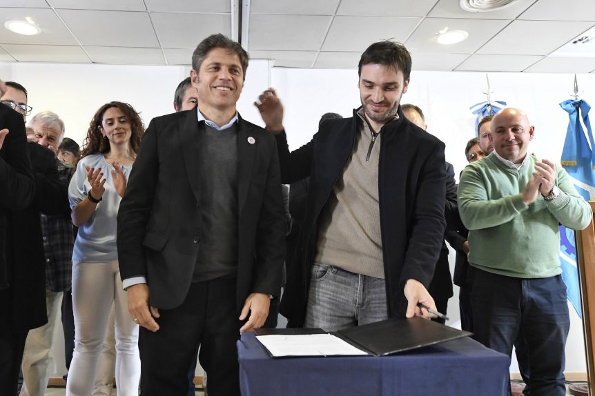 Torres jugó de local e invitó a Kicillof a “terminar con las asimetrías”