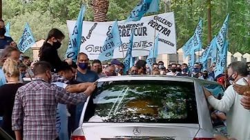 Petroleros de todas las provincias despiden a Pereyra