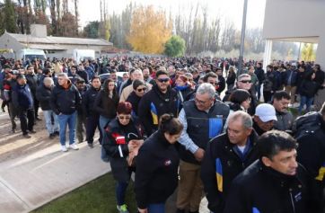 Petroleros de todas las provincias despiden a Pereyra