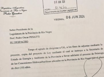 El Ejecutivo Provincial va por una prórroga para las concesiones hidrocarburíferas