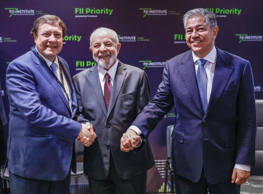Figueroa y Weretilneck tejen redes globales y se reunieron con Lula Da Silva