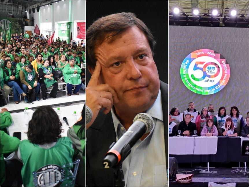 Paritarias: negociación encaminada con ATE y una dura advertencia para UNTER