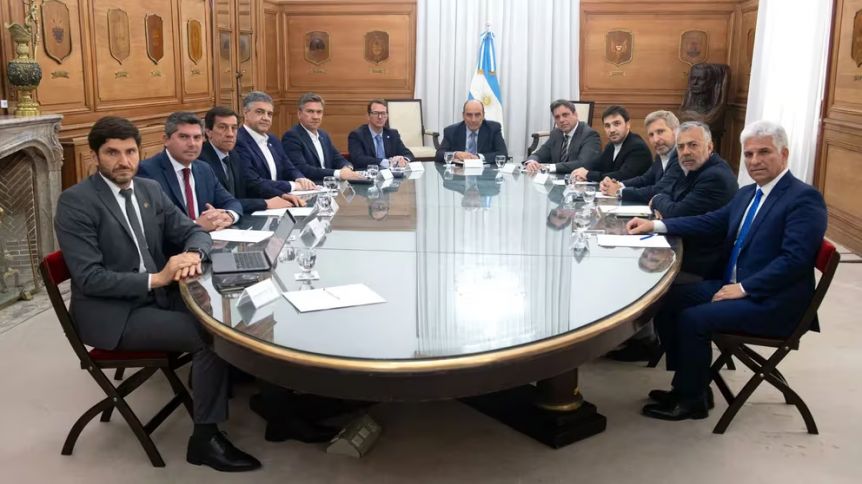 Con la presencia de Torres, gobernadores PRO reclamaron ante Nación por obra pública