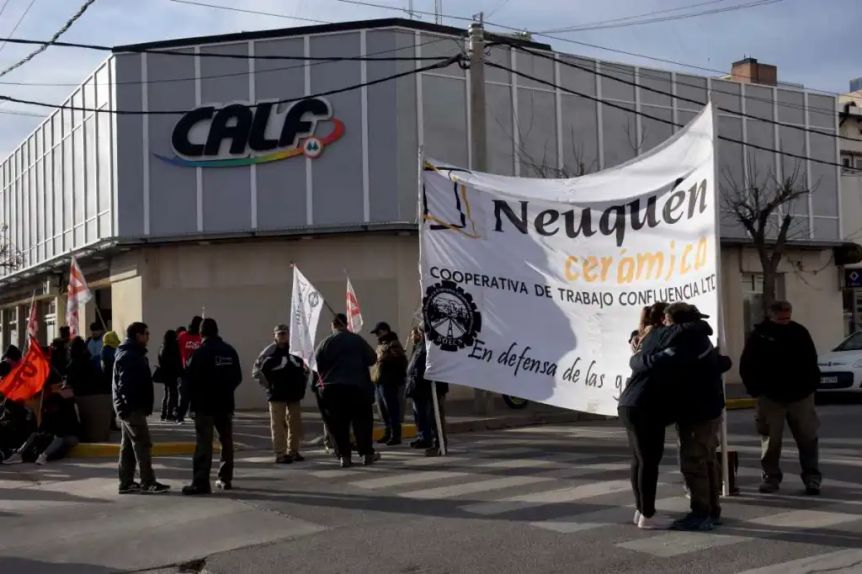 Por falta de pagos, CALF le suspendió la energía a Cerámica Neuquén
