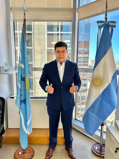 Un soldado de “Las fuerzas del cielo”: Treffinger también sorteará su sueldo