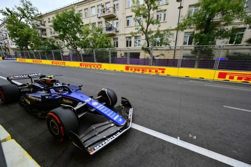 Histórico desempeño de Colapinto: largará noveno en el Gran Premio de Azerbaiyán