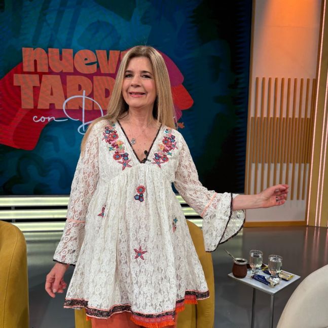 Mercedes Ninci expresó su emoción al descubrir que su hogar de la infancia se salvó de las llamas