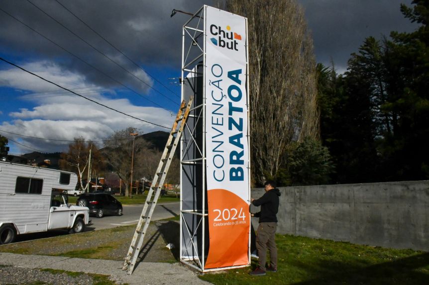 Esquel ultima detalles para recibir la histórica convención de Braztoa