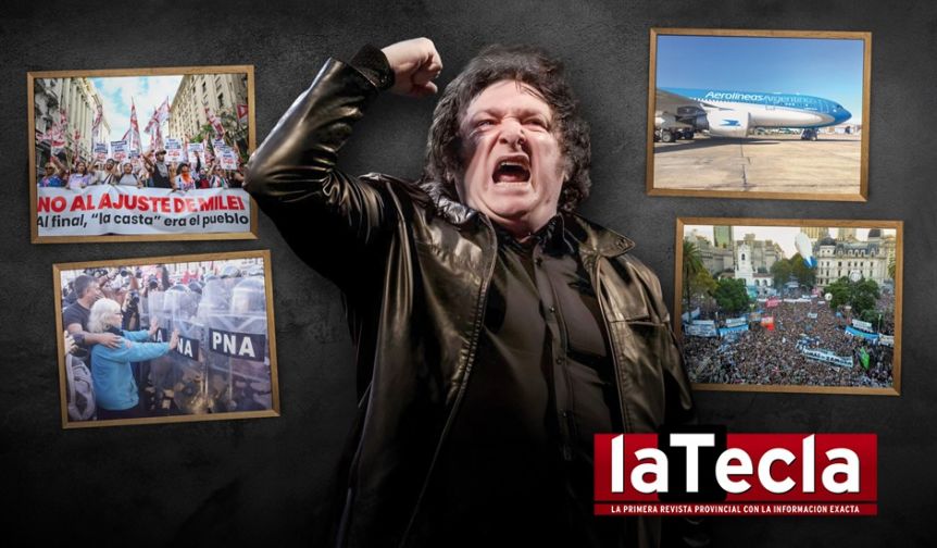 Pulgar abajo: Javier Milei y una aprobación en la cuerda floja