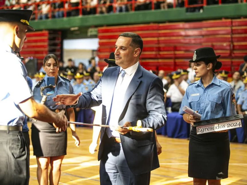 Durante 2024 se sumaron más de 500 agentes a la Policía