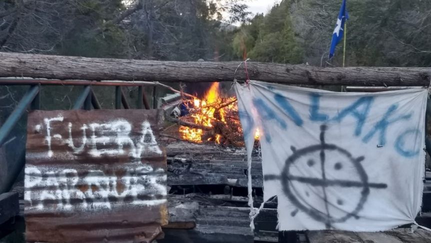 Los Alerces: sube la tensión por el inminente desalojo de una comunidad mapuche