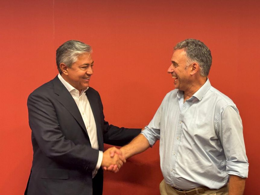 Figueroa afianza lazos con Uruguay para exportar gas y petróleo de Vaca Muerta