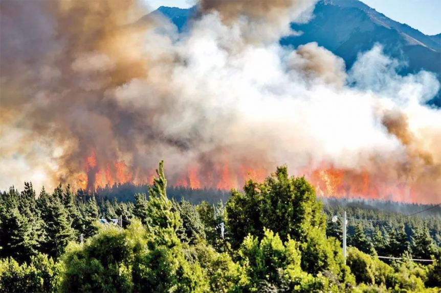 Esquel prepara un Plan de Evacuación en zonas linderas con bosques