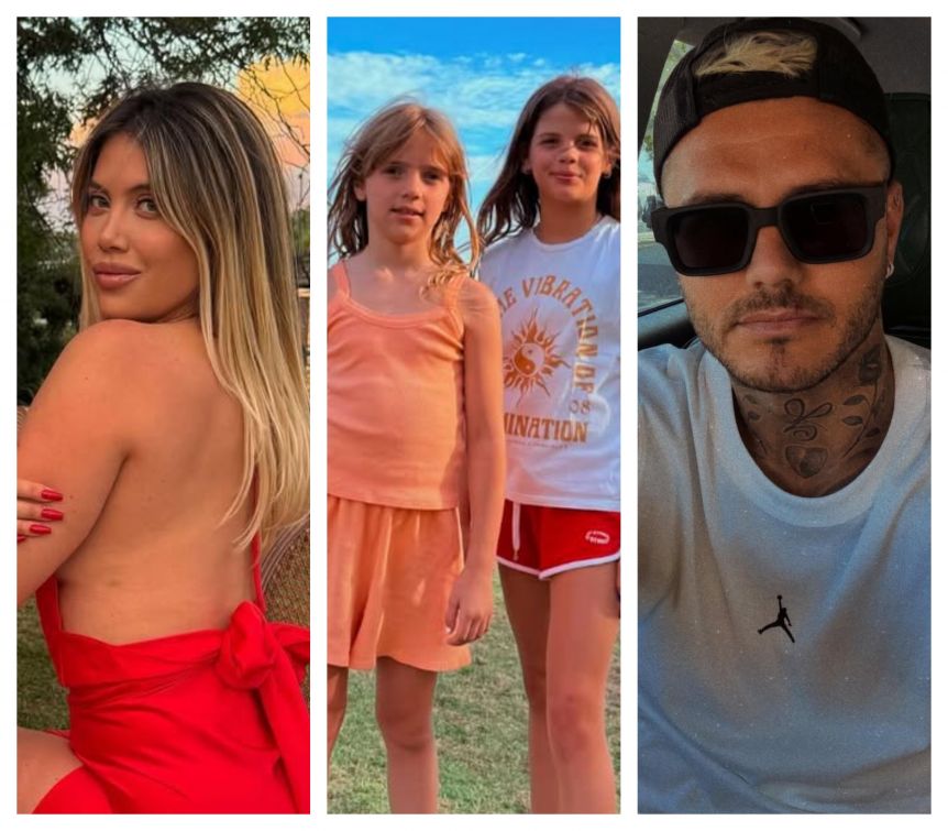 La Justicia determinó que Francesca e Isabela deberán volver con Mauro Icardi
