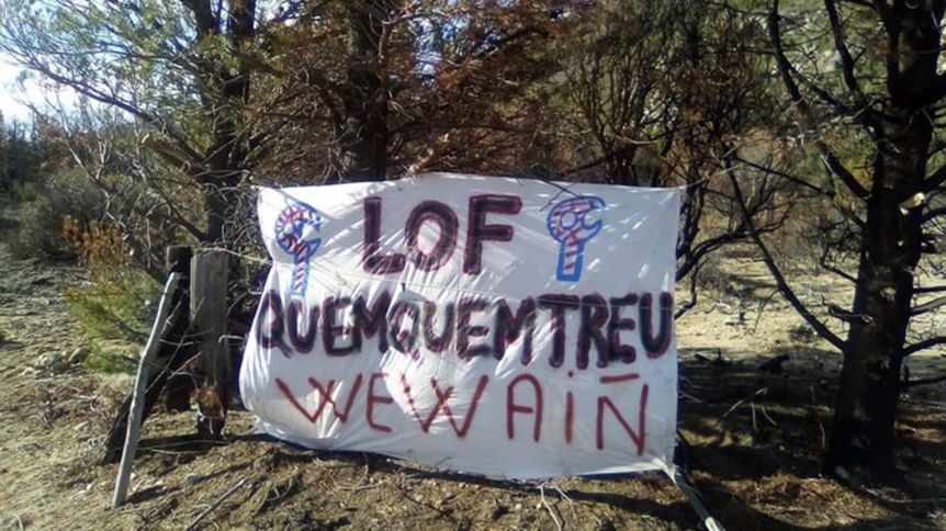 Ratificaron condenas a miembros de una comunidad mapuche por la usurpación en Cuesta del Ternero