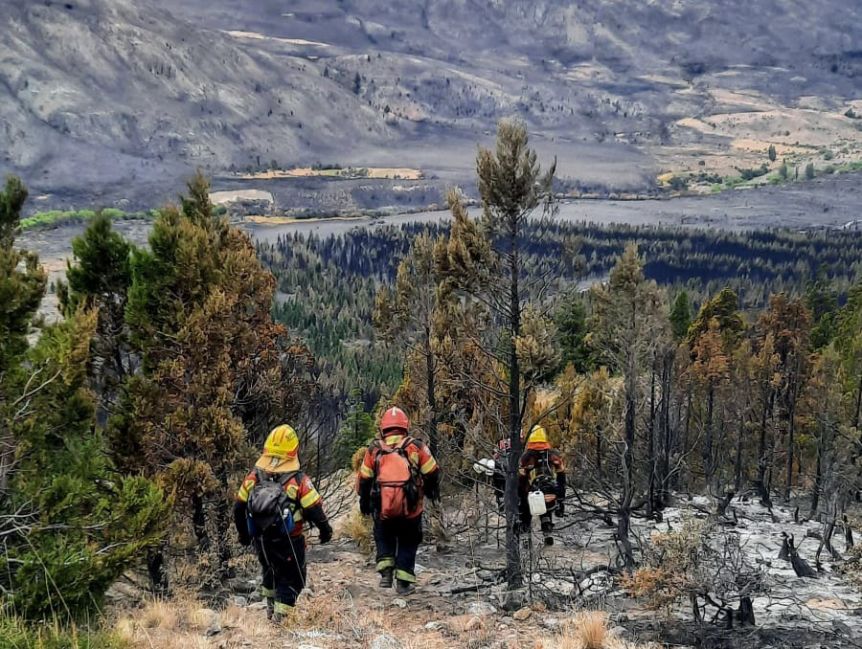 Incendio en Trevelin: el fuego esta contenido pero consumió más de 5.000 hectáreas