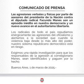 “Urgente investigación”: Facundo Manes denunció a Santiago Caputo
