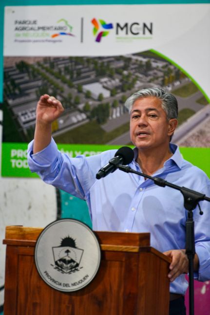 Hacia la diversificación productiva: Figueroa presentó el Parque Agroalimentario