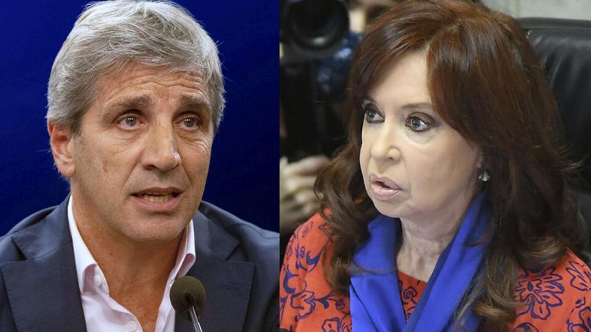 Cristina cargó duro contra Caputo por el acuerdo con el FMI y cuestionó a Javier Milei