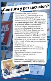 Picante cruce entre el presidente del PRO y los docentes por presunto 