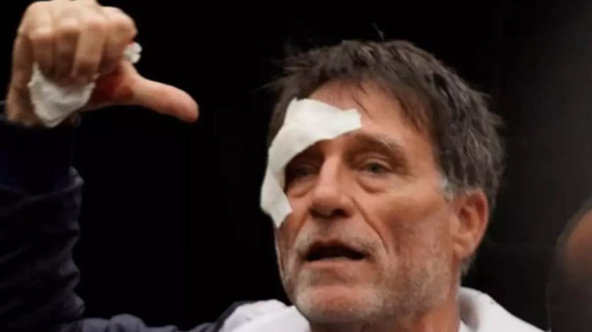 Represión en la marcha de jubilados: hirieron al Padre Paco