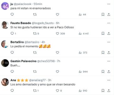 El beso entre Paco Amoroso y Ca7riel que se volvió viral en redes