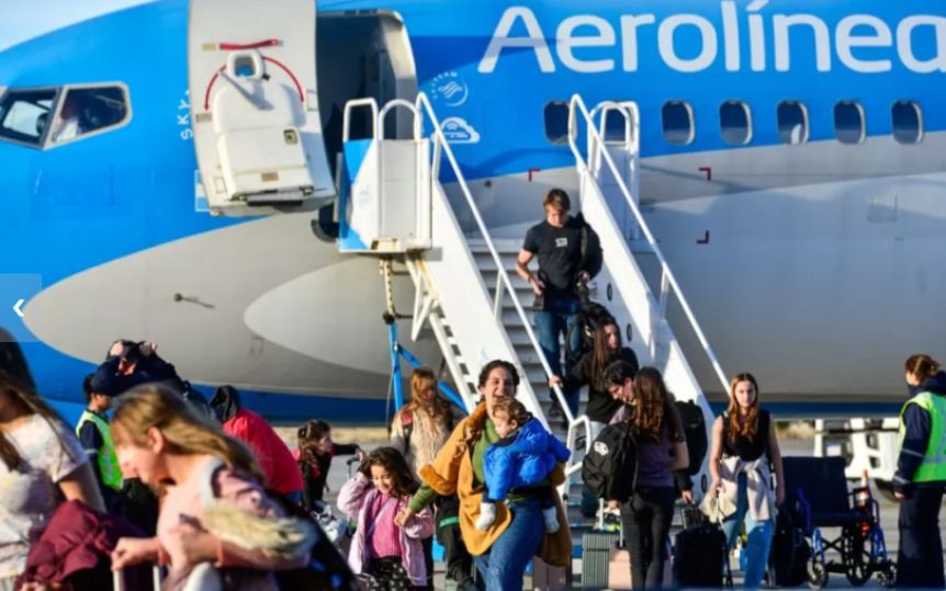 La temporada de nieve arrancó con un récord histórico de vuelos a San Martín de los Andes