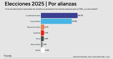 Sólo los jóvenes apoyan mayoritariamente a Milei