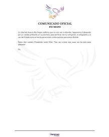 LLA acusa a JSRN de montar un “show mediático” para difamar a sus candidatos