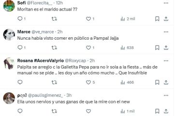 Pampita y Martín Pepa coincidieron en un evento con Roberto García Moritán y Priscila Crivocapich