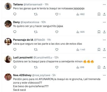La Joaqui y Lali lanzaron un nuevo tema musical y la rompieron en redes