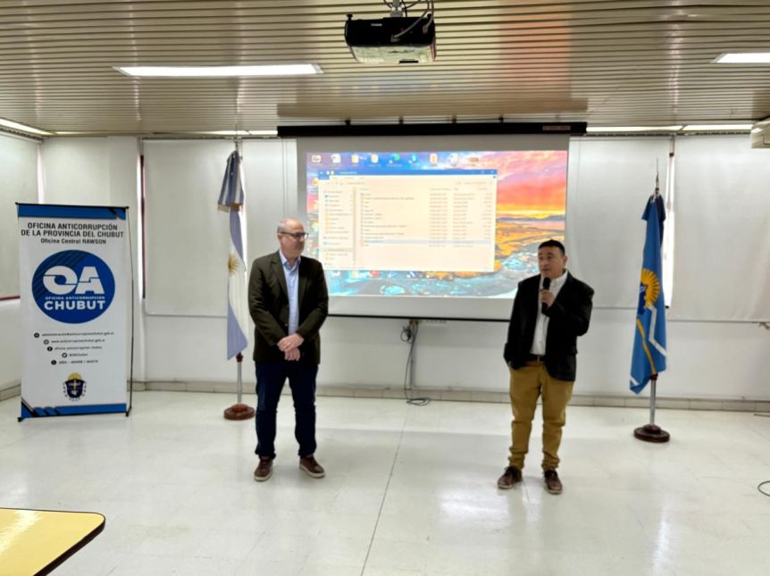 Rawson fue sede de una capacitación nacional en investigación de corrupción
