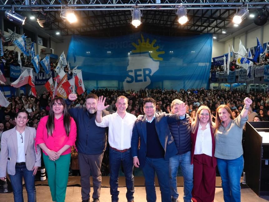 Vidal lanzó la campaña de “Por Santa Cruz” y pidió romper la grieta entre Milei y los K