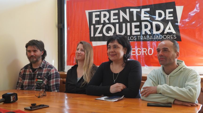 El Frente de Izquierda-Unidad lanzó la campaña en Bariloche