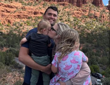 La viuda de Charlie Kirk le dedidó un sentido posteo en redes para darle el último adiós