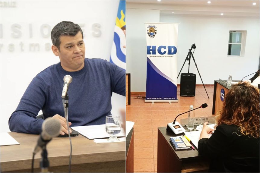 El diputado de Perito Moreno cruzó al municipio por un reclamo de coparticipación