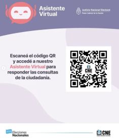 Cómo funciona el chatbot para responder preguntas frecuentes sobre la elección de octubre