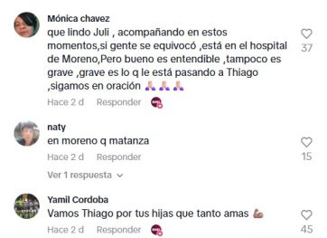 Juli Poggio dio un dato erróneo sobre Thiago Medina y las redes estallaron