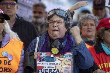 Marcha de jubilados: tres detenidos en una nueva jornada de represión