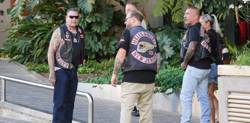 Los Hells Angels llegaron a La Plata y hay preocupación entre los vecinos