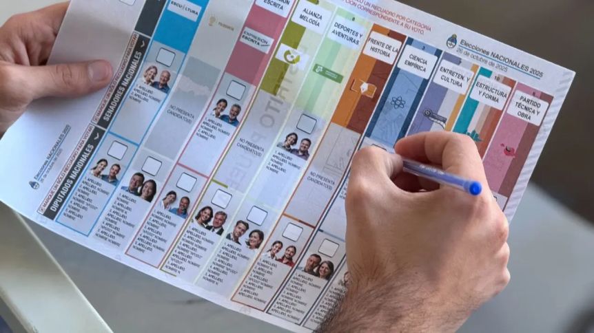 Cómo se vota este domingo con la boleta única de papel: los consejos del Coordinador Electoral