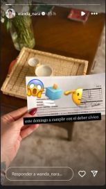 Wanda Nara será presidenta de mesa en las elecciones del domingo