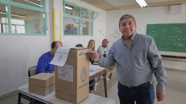 Los candidatos neuquinos ya emitieron su voto y repudiaron la agresión a Cervi