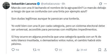 La experiencia de votar con la nueva boleta