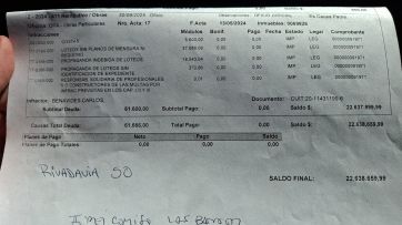 Un loteo que suma denuncias