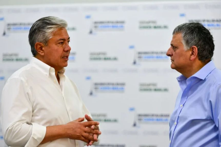 Figueroa y Marín anunciaron el asfaltado de una ruta clave para la región del Norte