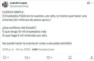 Fuerte enfrentamiento entre Leandro López y Carlos Quintriqueo por el empleo público