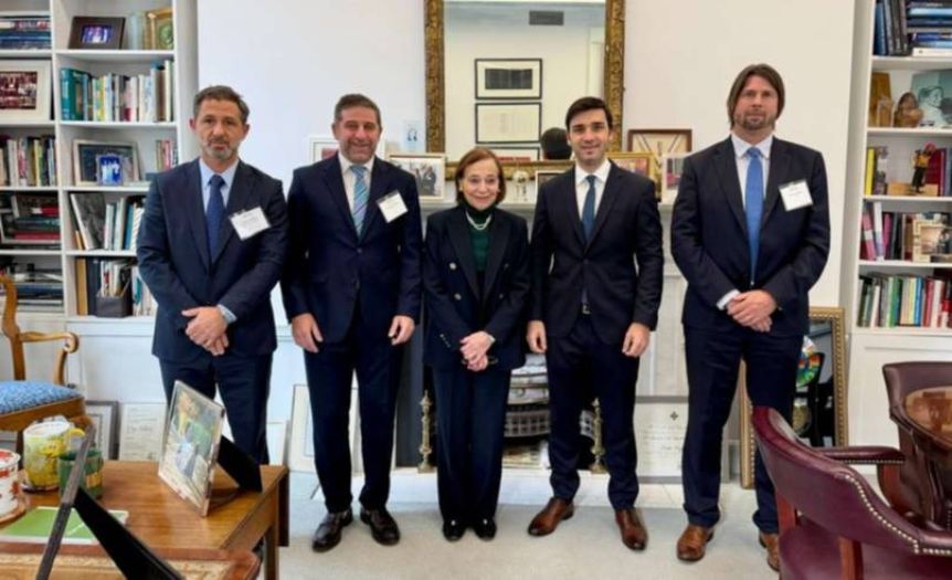 Chubut for export: Nacho Torres viajó a Nueva York con una fuerte agenda empresarial