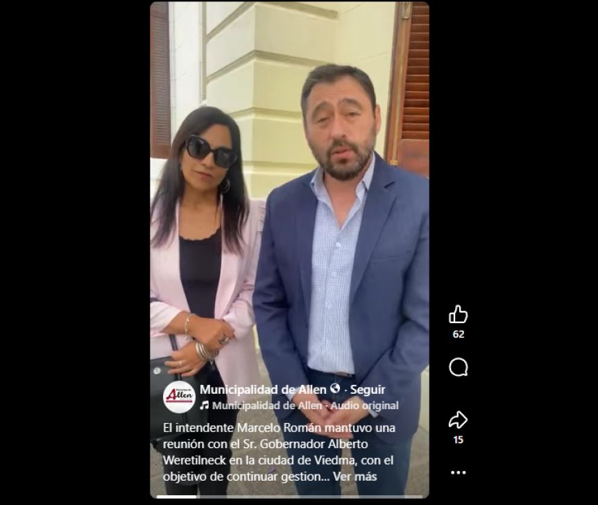 Román bajó el tonito, viajó a Viedma y se volvió con un adelanto de coparticipación