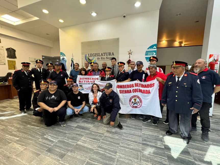 Río Negro aumenta las pensiones de los Bomberos Voluntarios